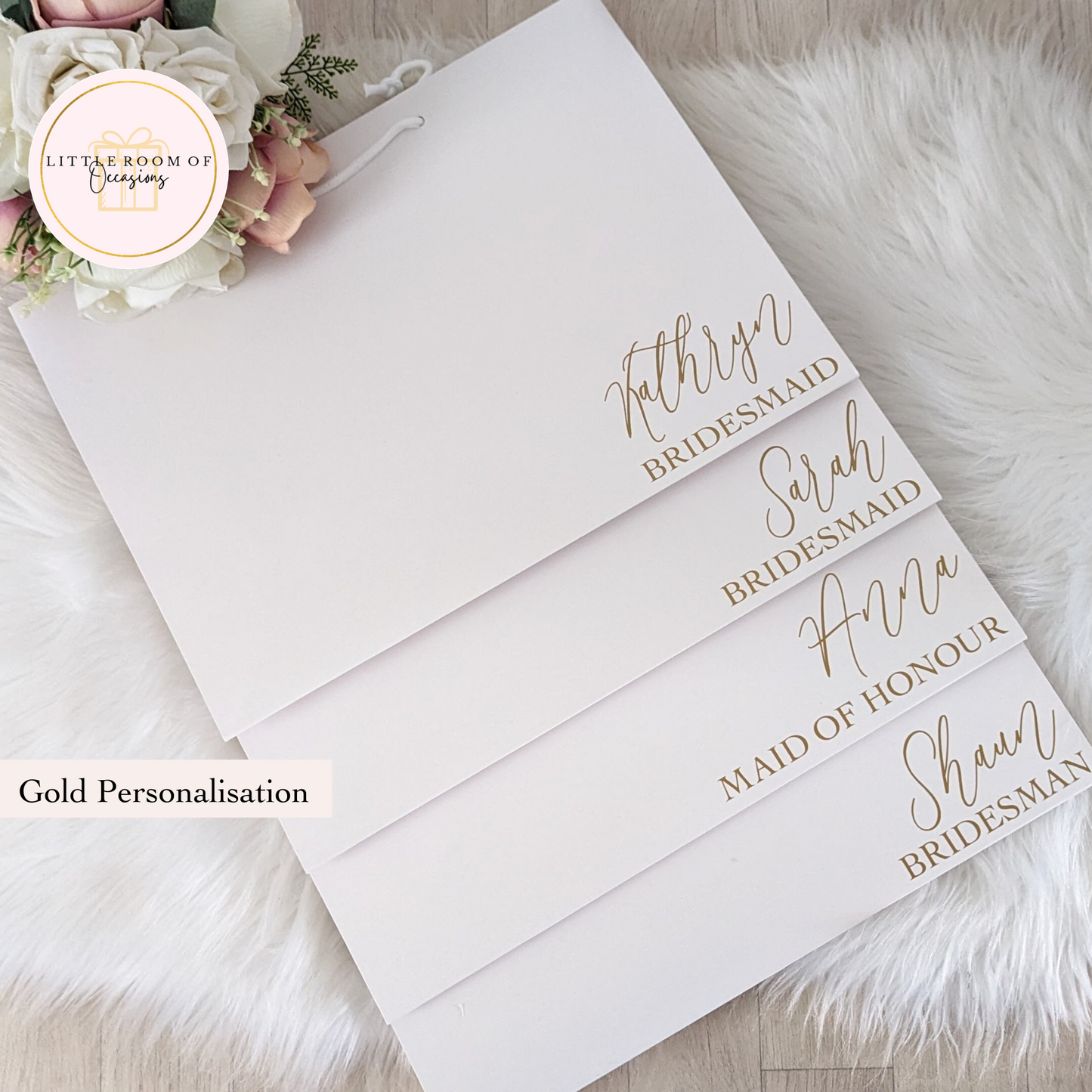Personalised Wedding Party Gift Bag